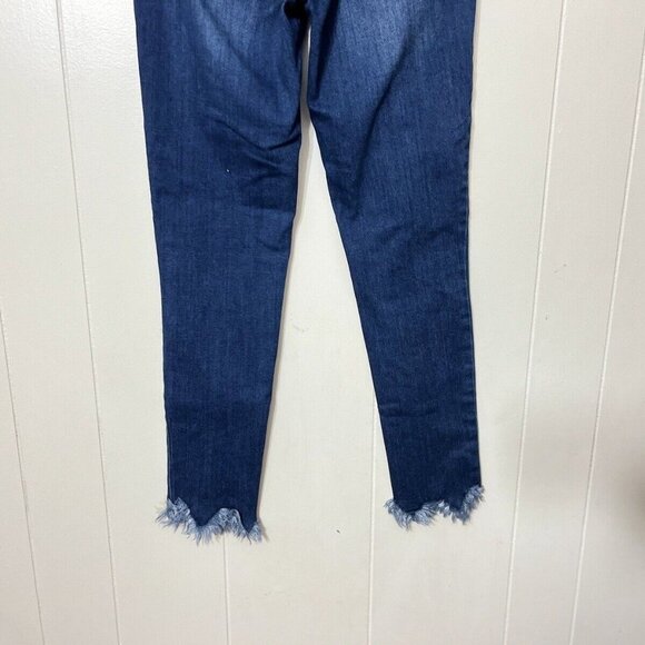 William Rast Jeans Womens High-Rise Ankle Skinny Junior Dark Wash Size 27 EUC - Picture 7 of 8